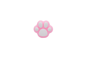 Pink & White Cat Paw Wire Protector