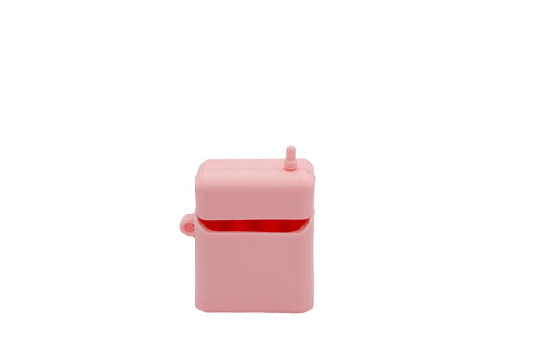 Pink Vintage Cell Airpods Case (w/black ring)